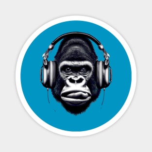 Headphone Gorilla Magnet